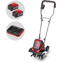 Akku-Bodenhacke Einhell GE-CR 30 Li - Bodenhacke mit Rädern - 36V - 2x 18V 5.2Ah