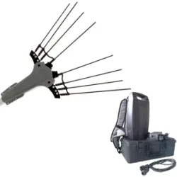 Batteriebetriebener Olivenrüttler Volpi Olytech Mondial 845XL 240/360 - Rucksack-Akku enthalten