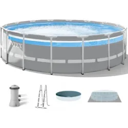 Intex Prisma Frame Clearview 26722NP - Ø427x107 cm - Runder Pool