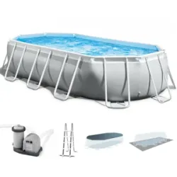 Intex Prisma Frame 26798NP - 610x305x122 cm - Ovaler Pool