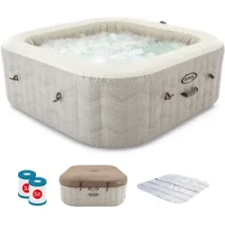 Intex Square Chevron Deluxe 28472EX - Ø193x71 cm - Whirlpool Spa