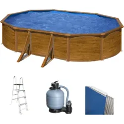 Gre Pacific Oval 610x375x120cm - Stahlwandpool