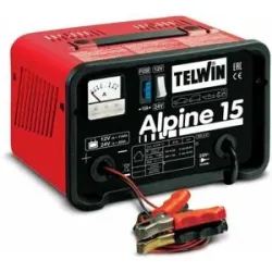 Telwin Alpine 15 - Akkuladegerät - für Batterien WET mit 12/24 V Spannung - 230V