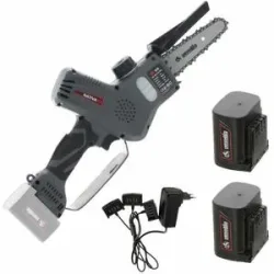 Akku-Astkettensäge Ausonia Nativa Saw - 3 x 24V 2.5Ah Akkus - Schnittkapazität 100mm