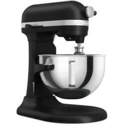 KitchenAid Heavy Duty 5KSM55SXX-EBM Mattschwarz  Spiralkneter