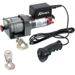 Ribimex PE12V/2500 - Batteriebetriebene Seilwinde  12V - 3 PS
