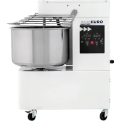 AgriEuro TOP-LINE Mixer 6000 T-2G DIG - Spiralkneter - 48 kg dreiphasig mit 2 Geschwindigkeiten - Display