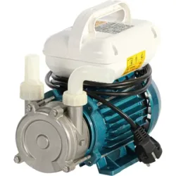 Tellarini Pompe Tellarini ALM 20 L-SR  Elektrische Umfüllpumpe aus Edelstahl  Gebogene + gerade Nylon-Anschlüsse  230 V  Wählen Sie Ihre Anschlüsse!