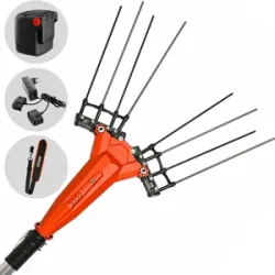 Stocker E-51 21V  Akku-Olivenernter mit Teleskopschaft  235315 cm  4 Ah 21 V