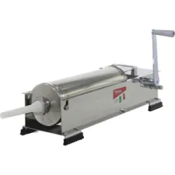 Reber 8973 N INOX - manueller Profi-Wurstfüller 10 Kg - 2 Geschwindigkeiten