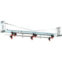 AgriEuro Premium Mechanische, verzinkte Spritzgestänge, 3,5 Meter 7 Düsenstrahlen Tropfstopp Membran