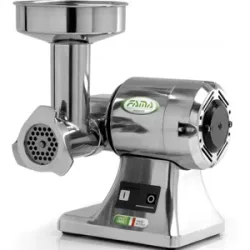 Fama Industrie FAMA TS8 - Elektrischer Fleischwolf  - Gehäuse und Schneideinheit aus Aluminium