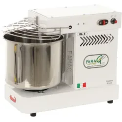 Spiralkneter Famag Grilletta IM 8- 10 Geschwindigkeiten - Hohe Hydration - Schüsselinhalt 8 kg /11.5 l