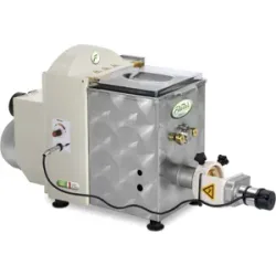 Fama Industrie Fama Media mit Nudelaufsatz - Elektrische Nudelmaschine 2in1 - Knetet und extrudiert