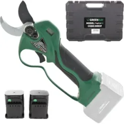 Akku-Baumschere Greenbay TopCut 33 - Zwei 16.8 V - 4Ah Akkus - Schnittdurchmesser max. 32 mm