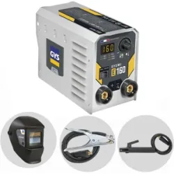 Gys Gysmi E160  Inverter-Schweißgerät (MMA)  Kit mit Maske  Gleichstrom (DC)