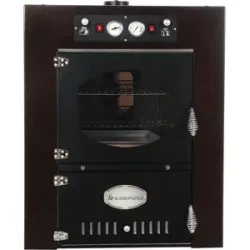 Rossofuoco Garden Color 80 - Einbau-Holzbackofen Braun