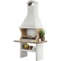 Palazzetti Limassol - Grillkamin  - für Holz und Holzkohle