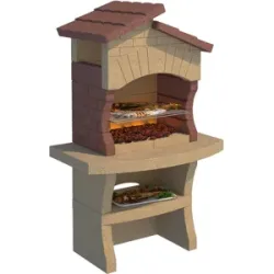Linea VZ, Linea VZ Minorca - Grillkamin für Brennholz/Holzkohle