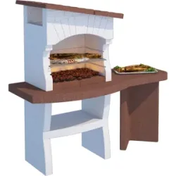 Linea VZ, Linea VZ Portofino - Grillkamin für Holz/Holzkohle