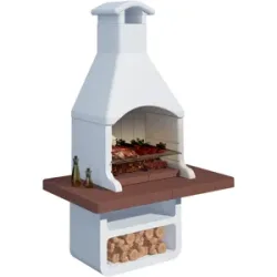 Linea VZ Portorotondo - Grillkamin - für Holz und Holzkohle