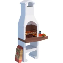 Linea VZ Mentone - Grillkamin - für Holzkohle