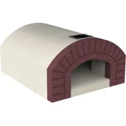 Linea VZ Capri - Einbau-Holzbackofen mit Backfläche 72x70 cm - Backkapazität 3 Pizzas