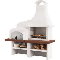 Palazzetti Grado 2 - Grillkamin mit Pizzaofen