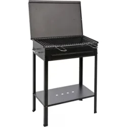 Mille Stromboli Large - Holzkohlegrill aus schwerem Eisen - 57,5x37cm
