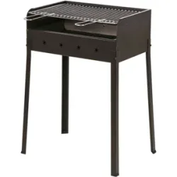 Mille Stella Eco Medium - Holzkohlegrill aus hochwertigem Eisen - 57,5x37cm