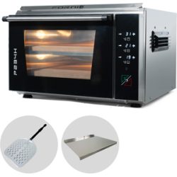 Effeuno Easy Pizza PRO P234H - Elektrischer Pizzaofen - Effeuno-Stein - Gratis Pizzaschieber & Teigbrett!