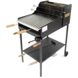 Cruccolini Fuocone  Inox - Handwerklicher Holz- und Kohlegrill