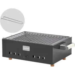 AgriEuro Premium Tischkohlegrill Dalmazio  schwarz
