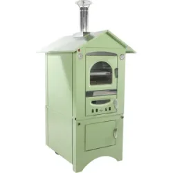 Clementi Smart - Holzbackofen für den Außenbereich - 80 x 45 cm - Grün