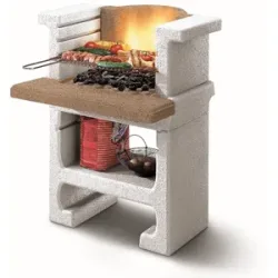 Palazzetti Trani  Grillkamin für Holz und Holzkohle