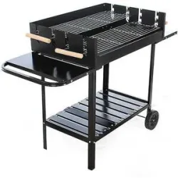 Royal Food CB 280X - Kohlegrill mit 2 Grillrosten - Kochfläche 75 x 50