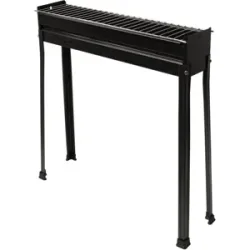 Mille BBQ-80 Classic - Holzkohle-Bratrost für Lammspieße - 80x15cm