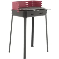 Mille Flavia s/r 45 - Handgefertigter Eisen-Holzkohlegrill - 45,5x29,5cm