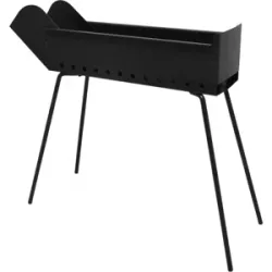 Mille BBQ-40 Go - Holzkohle-Bratrost für Lammspieße - 40x14cm