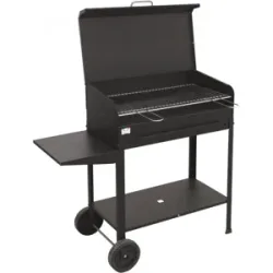 Mille Etna - Handgefertigter Eisen-Holzkohlegrill - 77,5x47cm