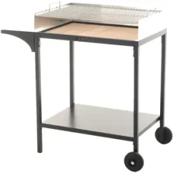 Famur BK7 Prime - Holzkohlegrill - Edelstahlgitter 70x47 cm