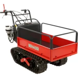 Kettendumper Benassi M503H  Hydraulischer, erweiterbarer Dumperkasten  Tragfähigkeit 550 kg