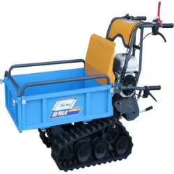 Raupendumper EuroMech EM400H-Agri - Ausziehbare Mulde - 400 kg Nutzlast