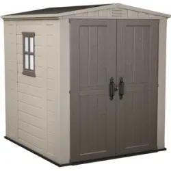 Keter Factor beige - Gartenhaus - mit Seitenfenster - 178x195.5x208 cm