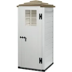 Garofalo Tuscany Evo 80 Pagoda - Geräteschuppen - Mit Fenster - 82.5x82.5x198 cm