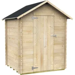 Alce Marcella 146x130  Gerätehaus aus Holz  Mit Satteldach  146x130x185 cm