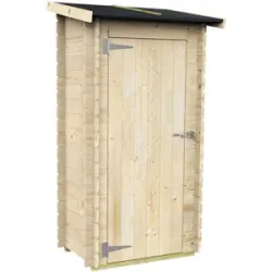 Alce Arturo 94x64  Holz-Gerätehaus  Mit Pultdach  94x64x188 cm