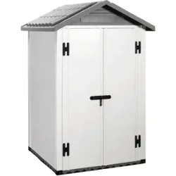 Garofalo Urban 120  Gerätehaus  Mit Doppeltür  122,5 x 122,5 x 214 cm