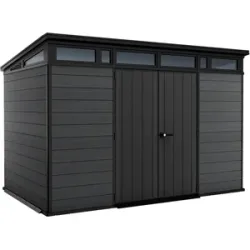 Keter Cortina 11x7 - Gartenhaus - mit Doppeltür - 340x218x226 cm