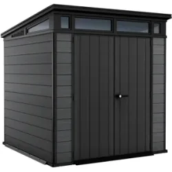 Keter Cortina 7x7  Gartenhaus - mit Doppeltür  214 × 218 × 226 cm